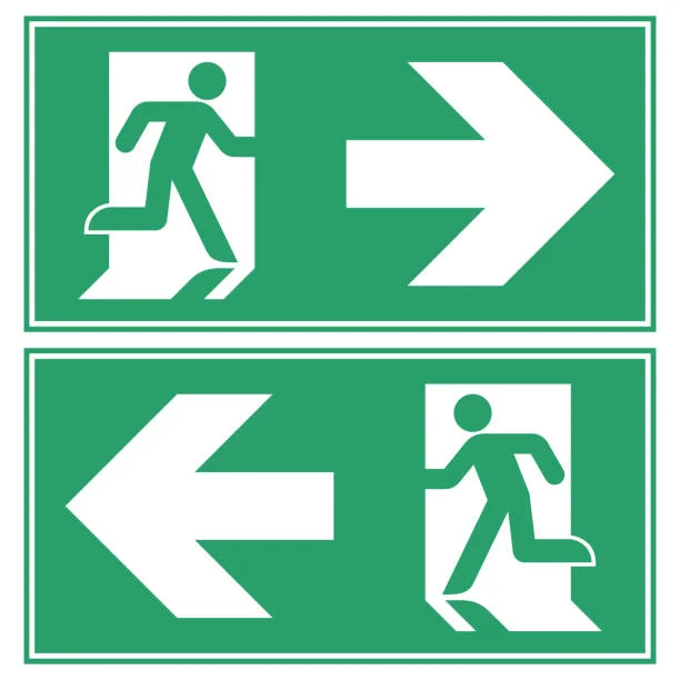 Señalización y rutas de evacuación